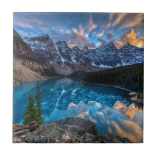 Malerei auf Moraine Fliese