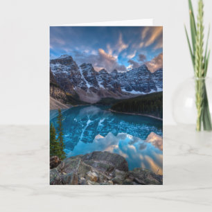 Malerei auf Moraine Karte