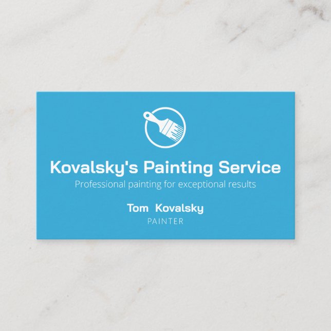 Malerei | BERUFLICH Visitenkarte (Vorderseite)