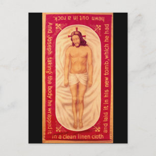 Malerei Christi Postkarte