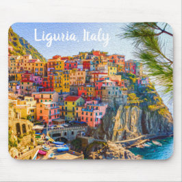 Malerei Cinque Terre Ligurien Italien Riviera Mousepad