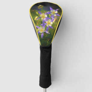 Malerei Colorados blaues Columbine - ursprünglich Golf Headcover