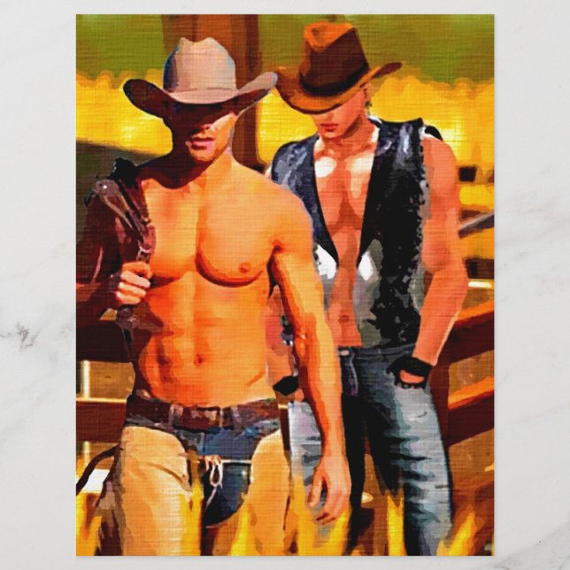 Malerei: Cowboy Corral (Vorderseite)