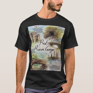 Malerei der natürlichen Attraktionen der Red River T-Shirt