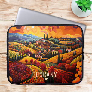 Malerei der Toskana im Herbst Italien Reise Ar Laptopschutzhülle