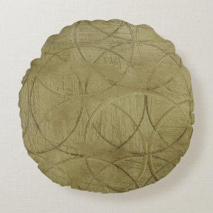 Malerei der verbundenen Kreise durch Jennifer Rundes Kissen