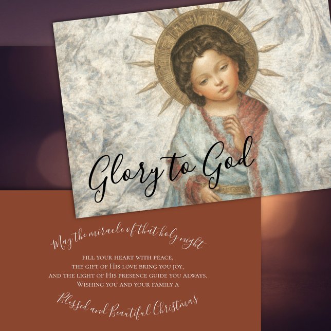 Malerei des jungen Retters Feiertagskarte (Von Creator hochgeladen)