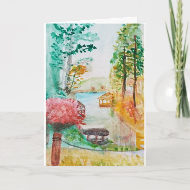 Malerei des Spivey Sees Karte (Vorderseite)