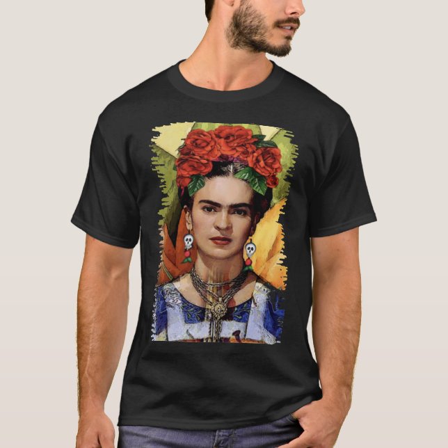 Malerei Frida Kahlo Maler Kunst für Fans Essentia T-Shirt (Vorderseite)