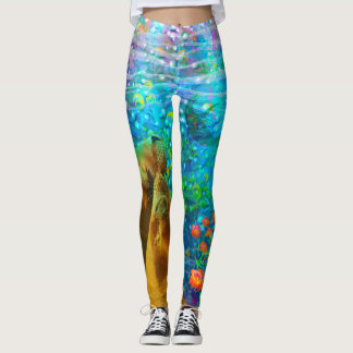 Malerei für MMCC LA durch Dana Zurzolo Leggings