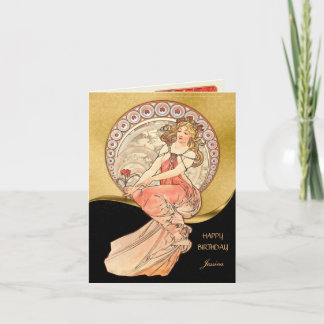 Malerei, Geburtstag Karte