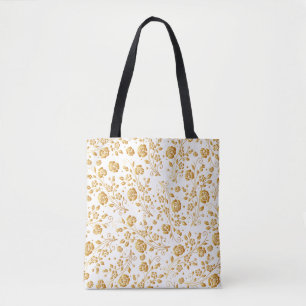 Malerei Gold Floral Muster