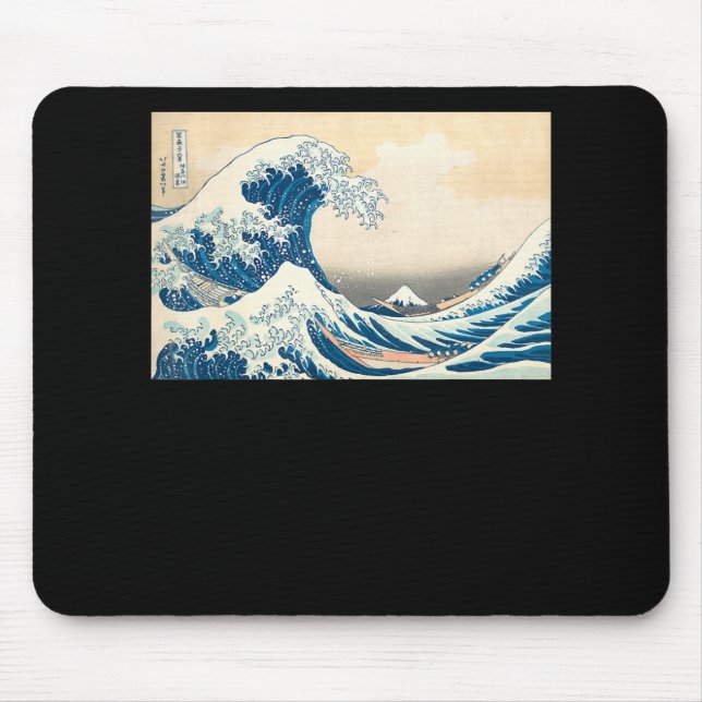 Malerei | Great Wave Off Kanagawa Malerei Mousepad (Vorne)