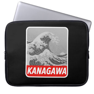 Malerei Great Wave Painting Japanisch Tattoo Laptopschutzhülle
