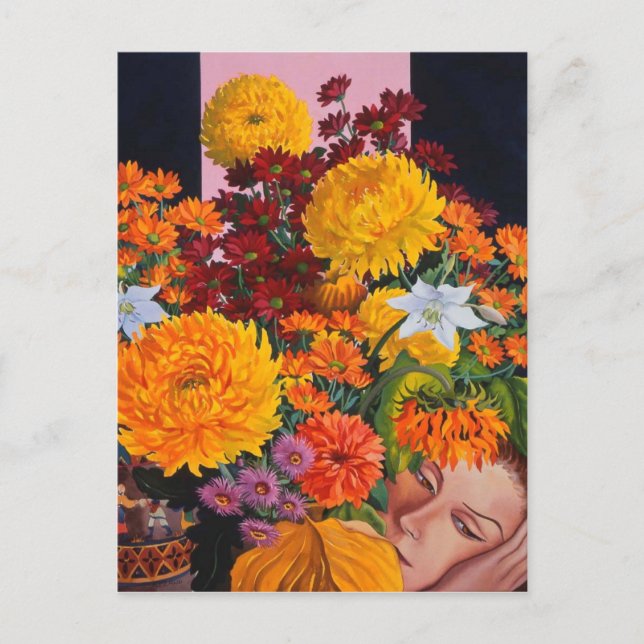 Malerei im Oktober 2005 Postkarte (Vorderseite)