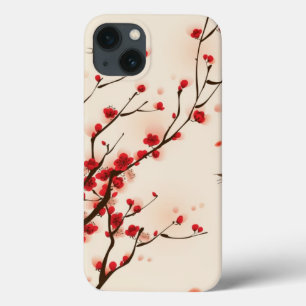 Malerei im orientalischen Stil, Pflaumenblüte im F Case-Mate iPhone Hülle