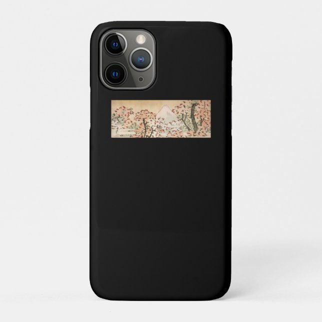 Malerei | Japanischer Kunstberg Cherry Blossom Case-Mate iPhone Hülle (Rückseite)