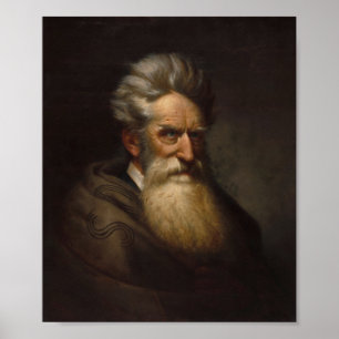 Malerei Johns Brown - alter Peter Hansen Balling Poster