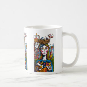 Malerei Kaffeetasse