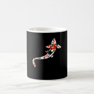 Malerei Koi Carp Minimal Art Painting Meditation Kaffeetasse