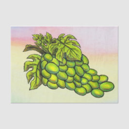 Malerei köstlichen grünen Weinkultur Seidenpapier