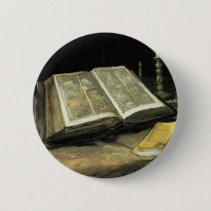 Malerei-Kunst-Künstler Van Gogh Vintager alter Button