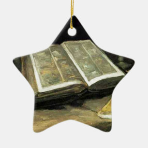 Malerei-Kunst-Künstler Van Gogh Vintager alter Keramik Ornament