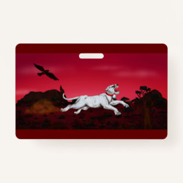 Malerei Kunst White Lioness Fantasy Landschaft Adl Ausweis