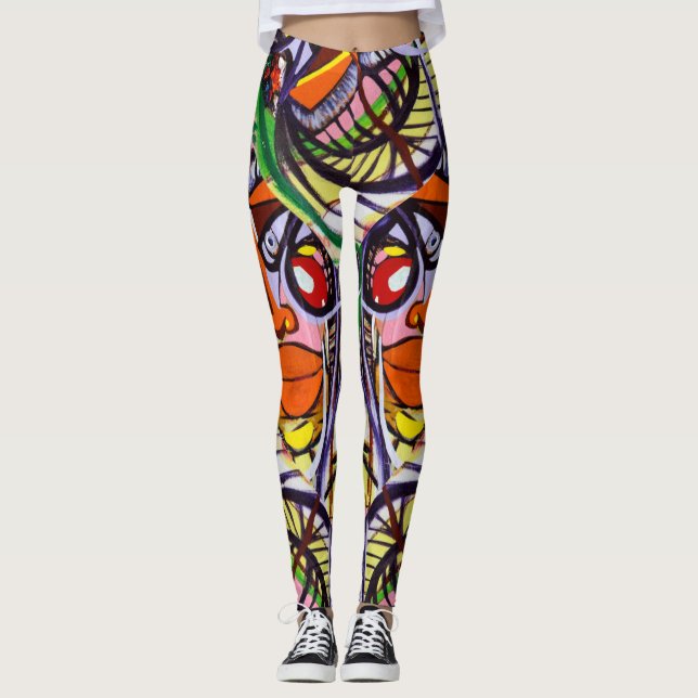 Malerei Leggings (Vorderseite)