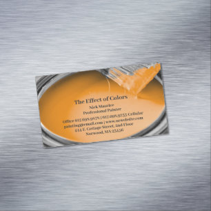 Malerei Magnetische Visitenkarte