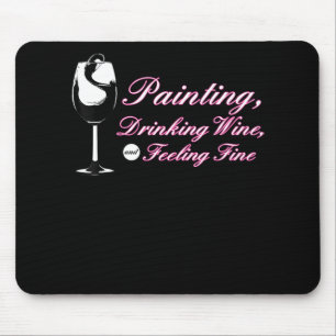 Malerei   Malerei Drink Wein Gefühl Fine Mousepad