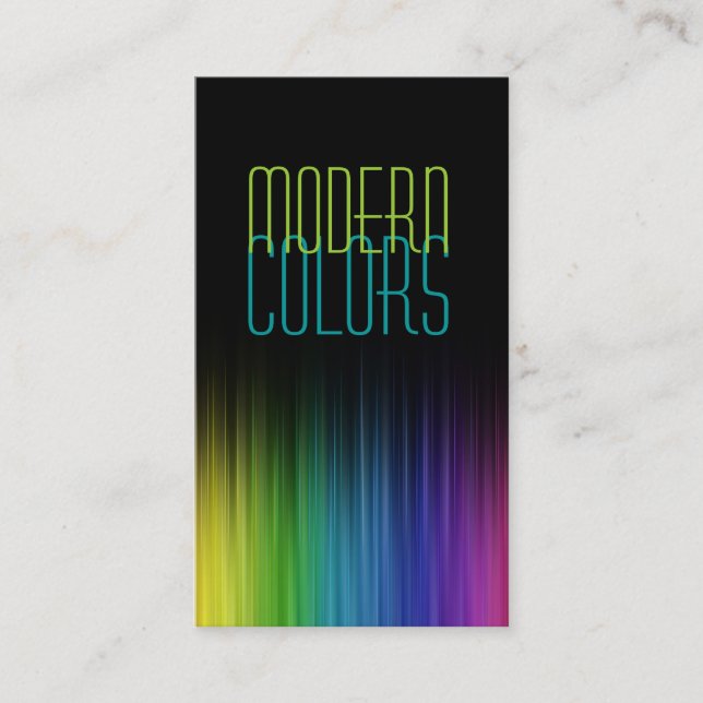 Malerei, Malerei, Kunst, Bauwesen, Farben Visitenkarte (Vorderseite)