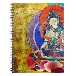 Malerei mit Buddha-Notebook Notizblock