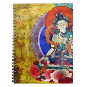 Malerei mit Buddha-Notebook Notizblock