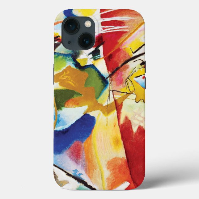 Malerei mit grüner Mitte von Wassily Kandinsky Case-Mate iPhone Hülle (Rückseite)