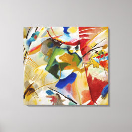Malerei mit grüner Mitte von Wassily Kandinsky Leinwanddruck