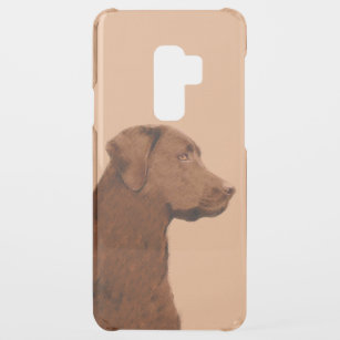 Malerei mit Labrador Retriever (Schokolade) - Hund Uncommon Samsung Galaxy S9 Plus Hülle