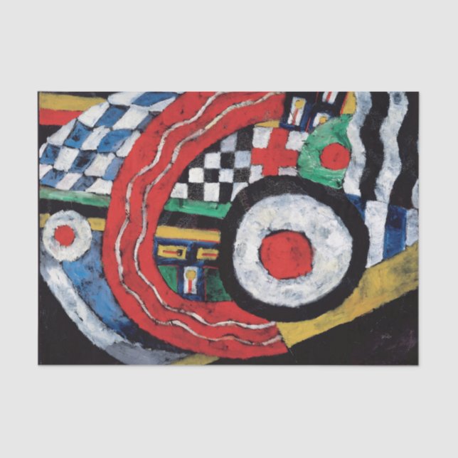 Malerei Nr. 46 von Marsden Hartley Seidenpapier (Vorderseite)