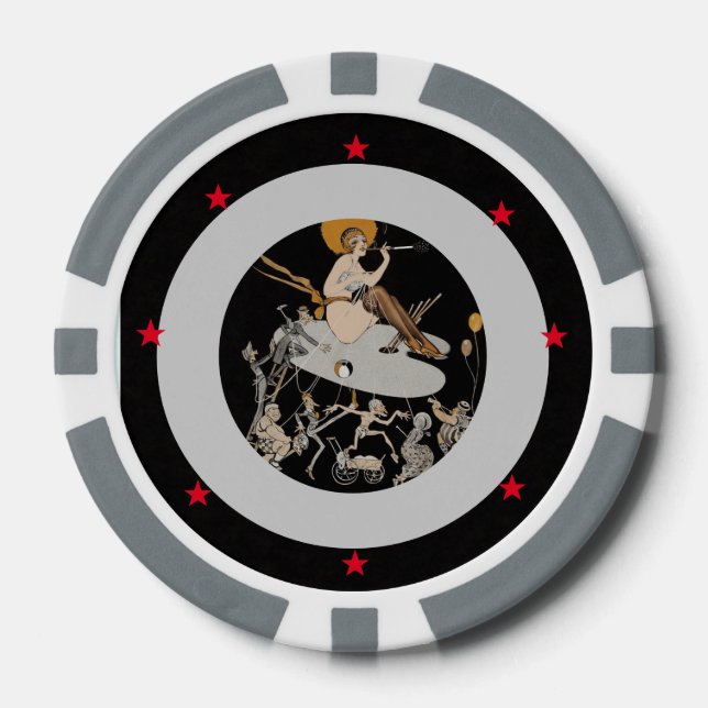 Malerei - Poker Chips (Vorderseite)