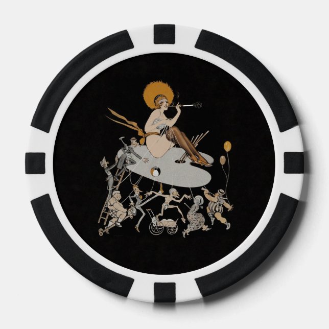 Malerei - Poker Chips (Vorderseite)