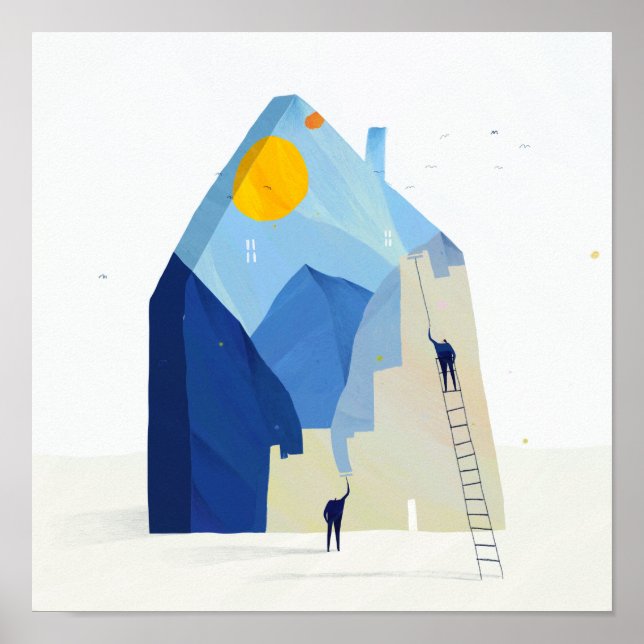 Malerei Poster (Vorne)