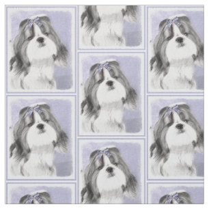 Malerei Shih Tzu - niedliche ursprüngliche Stoff