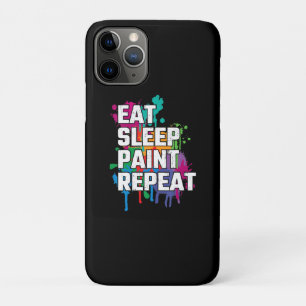 Malerei Sleep Paint Wiederholen Funny Painting e Case-Mate iPhone Hülle