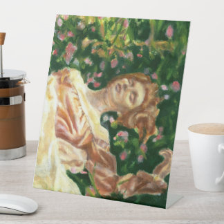 Malerei Sockelschild