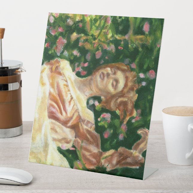 Malerei Sockelschild (In Situ)