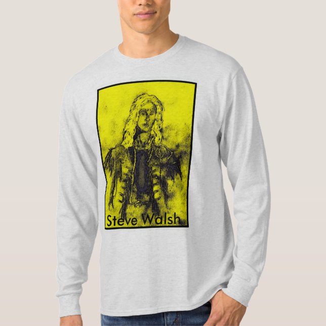 Malerei Steve Walsh, die am Whisky gehen Live ist, T-Shirt (Vorderseite)