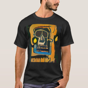 Malerei Urban Graffiti Street Art Skull  T-Shirt