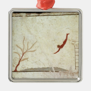 Malerei vom Grab des Tauchers vom Süden Ornament Aus Metall