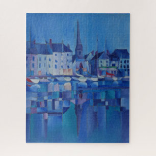 Malerei von Honfleur, Frankreich - Puzzle