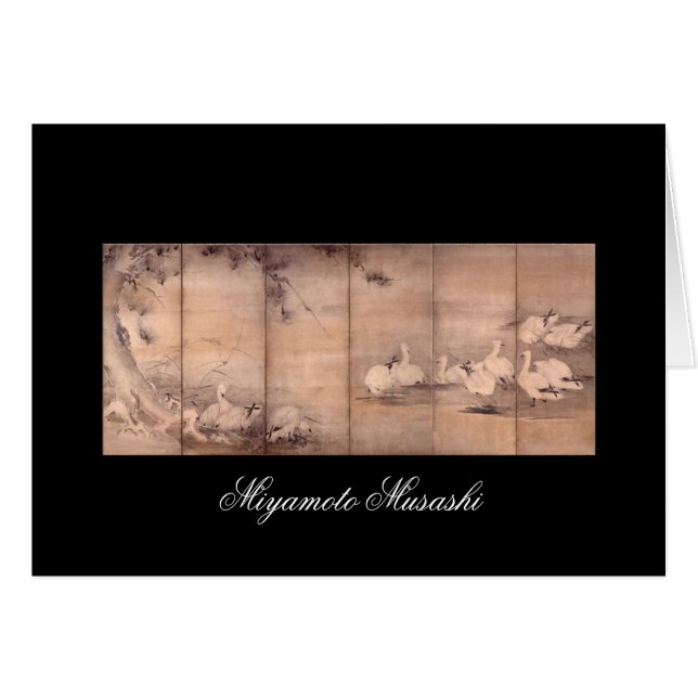 Malerei von Miyamoto Musashi, C.1600s (Vorderseite (Horizontal))